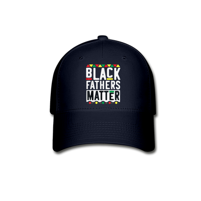 Black Fathers Matter Father's Day Men's Premium Flex Fitted Baseball Dad Hat - Mr.SWAGBEAST