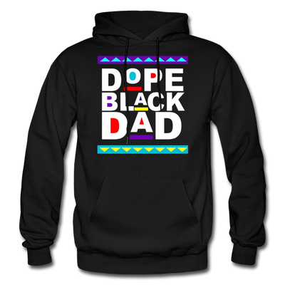 Dope Black Dad Father's Day Adult Premium Pullover Hoodie - Mr.SWAGBEAST