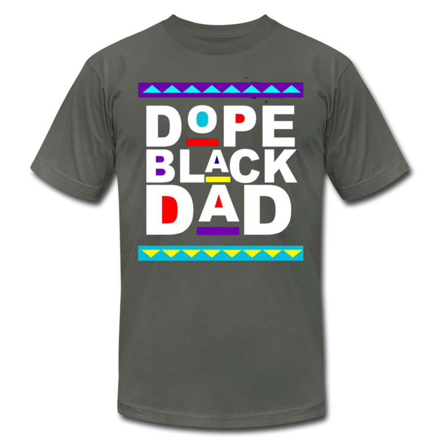 Dope Black Dad Father's Day Adult Premium T-shirt - Mr.SWAGBEAST