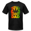 World's Dopest Dad Father's Day Adult Premium T-shirt - Mr.SWAGBEAST