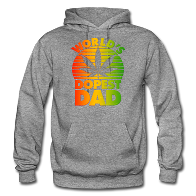 World's Dopest Dad Father's Day Adult Premium Pullover Hoodie - Mr.SWAGBEAST