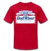 Dad Wiser Beer Father's Day Premium Adult T-Shirt - Mr.SWAGBEAST