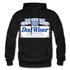 Dad Wiser Beer Father's Day Premium Adult Pullover Hoodie - Mr.SWAGBEAST