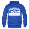 Dad Wiser Beer Father's Day Premium Adult Pullover Hoodie - Mr.SWAGBEAST