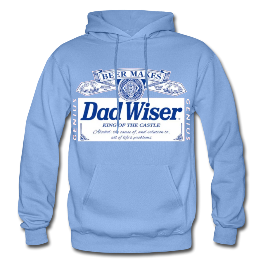 Dad Wiser Beer Father's Day Premium Adult Pullover Hoodie - Mr.SWAGBEAST