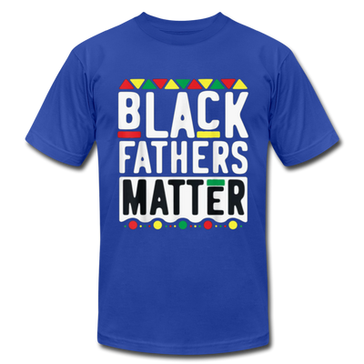 Black Fathers Matter Father's Day Men's Premium T-shirt - Mr.SWAGBEAST
