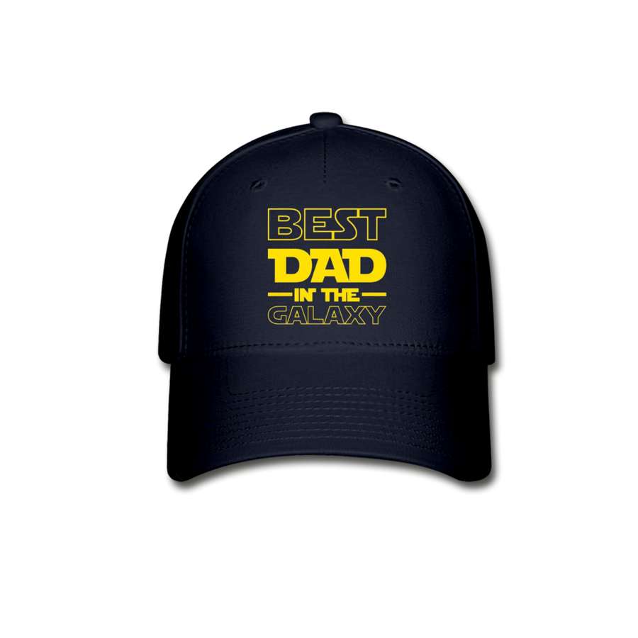 Best Dad in The Galaxy Star Wars Father's Day Adult Premium Flex Fitted Baseball Hat - Mr.SWAGBEAST