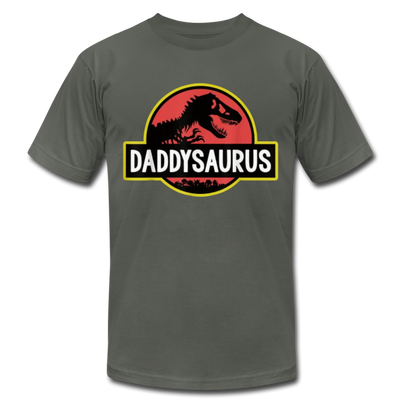 Daddysaurus Jurassic Park Father's Day Men's T-shirt - Mr.SWAGBEAST