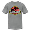 Daddysaurus Jurassic Park Father's Day Men's T-shirt - Mr.SWAGBEAST