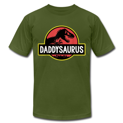 Daddysaurus Jurassic Park Father's Day Men's T-shirt - Mr.SWAGBEAST