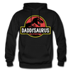 Daddysaurus Jurassic Park Father's Day Men's Premium Adult Pullover Hoodie - Mr.SWAGBEAST