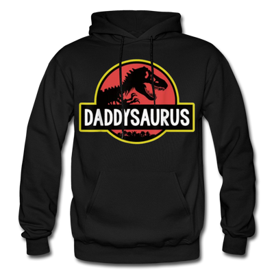 Daddysaurus Jurassic Park Father's Day Men's Premium Adult Pullover Hoodie - Mr.SWAGBEAST