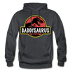 Daddysaurus Jurassic Park Father's Day Men's Premium Adult Pullover Hoodie - Mr.SWAGBEAST
