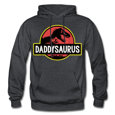 Daddysaurus Jurassic Park Father's Day Men's Premium Adult Pullover Hoodie - Mr.SWAGBEAST