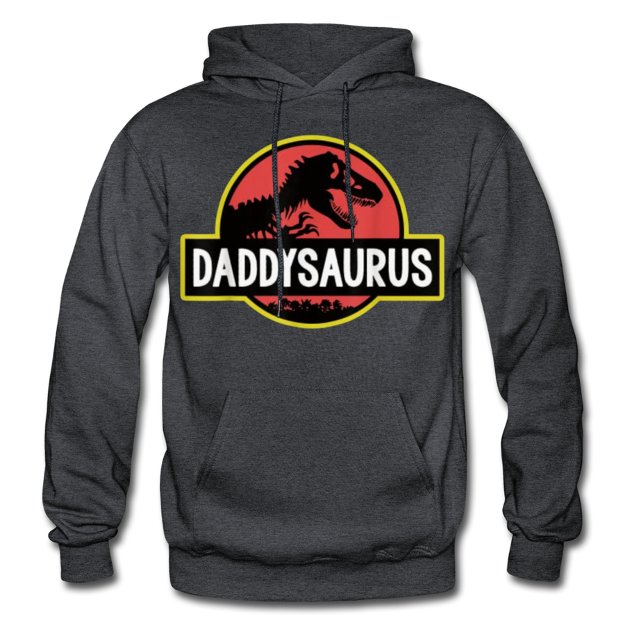 Daddysaurus Jurassic Park Father's Day Men's Premium Adult Pullover Hoodie - Mr.SWAGBEAST