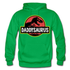 Daddysaurus Jurassic Park Father's Day Men's Premium Adult Pullover Hoodie - Mr.SWAGBEAST