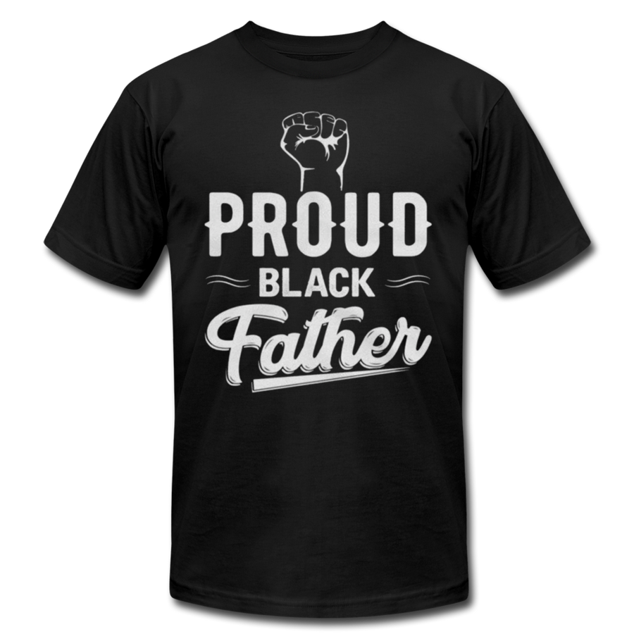 Proud Black Father's Day Men's Premium Adult T-Shirt - Mr.SWAGBEAST