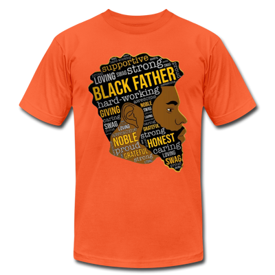 Proud Strong Loving Black Father's Day Men's Premium Adult T-Shirt - Mr.SWAGBEAST
