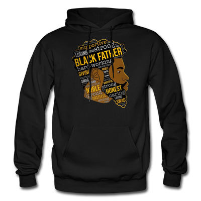 Black Fathers Father's Day Premium Men's /Unisex Premium Pullover Adult Hoodie - Mr.SWAGBEAST
