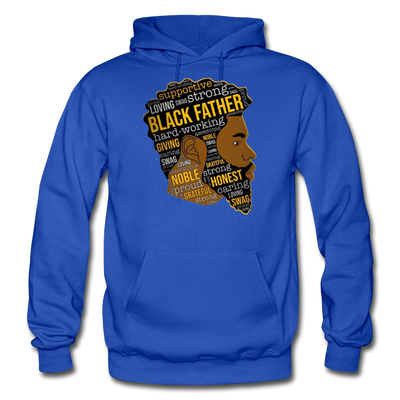 Black Fathers Father's Day Premium Men's /Unisex Premium Pullover Adult Hoodie - Mr.SWAGBEAST