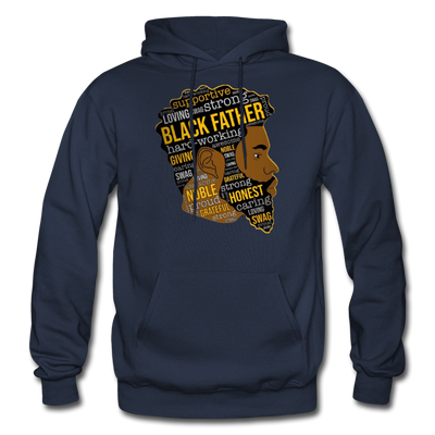 Black Fathers Father's Day Premium Men's /Unisex Premium Pullover Adult Hoodie - Mr.SWAGBEAST