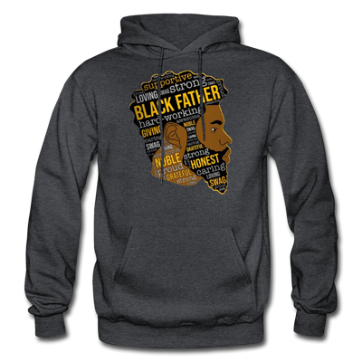 Black Fathers Father's Day Premium Men's /Unisex Premium Pullover Adult Hoodie - Mr.SWAGBEAST