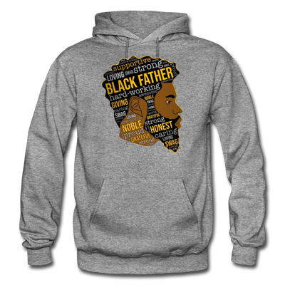 Black Fathers Father's Day Premium Men's /Unisex Premium Pullover Adult Hoodie - Mr.SWAGBEAST