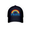 Pride Rainbow LGBT Pride Premium Men's /Unisex Premium Adult Flex Fitted Baseball Hat - Mr.SWAGBEAST