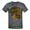 Proud Loving Black Father Father's Day Men/Unisex Premium Adult Tie Dye T-Shirt - Mr.SWAGBEAST