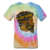 Proud Loving Black Father Father's Day Men/Unisex Premium Adult Tie Dye T-Shirt - Mr.SWAGBEAST