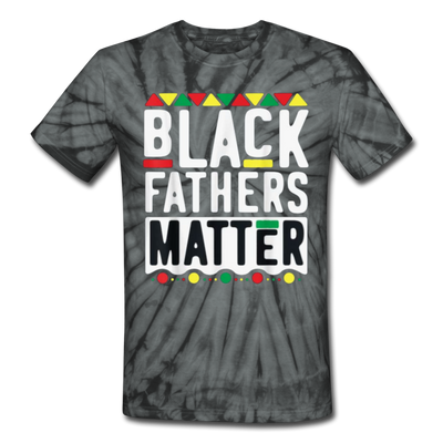 Black Fathers Matter Father's Day Men/Unisex Premium Adult Tie Dye T-Shirt - Mr.SWAGBEAST