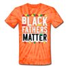 Black Fathers Matter Father's Day Men/Unisex Premium Adult Tie Dye T-Shirt - Mr.SWAGBEAST