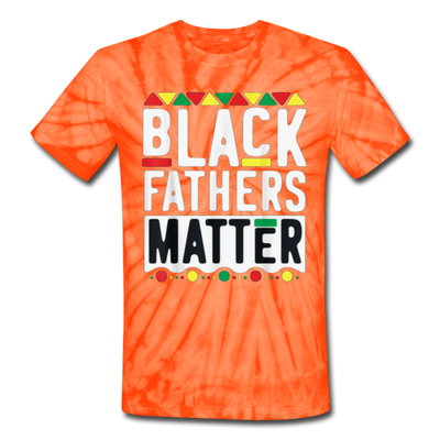Black Fathers Matter Father's Day Men/Unisex Premium Adult Tie Dye T-Shirt - Mr.SWAGBEAST