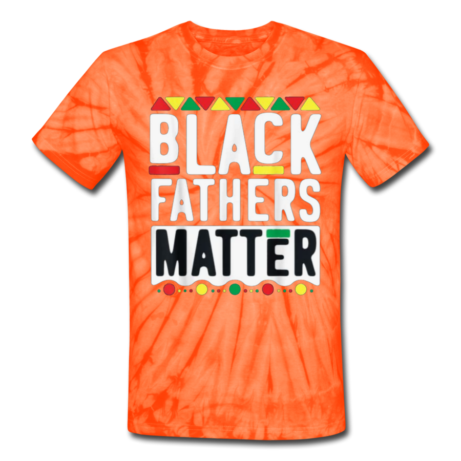 Black Fathers Matter Father's Day Men/Unisex Premium Adult Tie Dye T-Shirt - Mr.SWAGBEAST