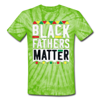 Black Fathers Matter Father's Day Men/Unisex Premium Adult Tie Dye T-Shirt - Mr.SWAGBEAST