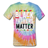 Black Fathers Matter Father's Day Men/Unisex Premium Adult Tie Dye T-Shirt - Mr.SWAGBEAST