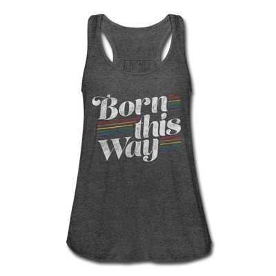 LGBTQ Born This Way Women's Flowy Tank Tops - Mr.SWAGBEAST