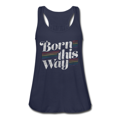 LGBTQ Born This Way Women's Flowy Tank Tops - Mr.SWAGBEAST