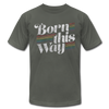 LGBTQ Born This Way Men’s/Unisex Premium Adult T-Shirt - Mr.SWAGBEAST
