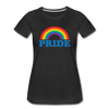 LGBTQ Pride Rainbow Women’s Premium T-Shirt - Mr.SWAGBEAST