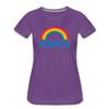 LGBTQ Pride Rainbow Women’s Premium T-Shirt - Mr.SWAGBEAST