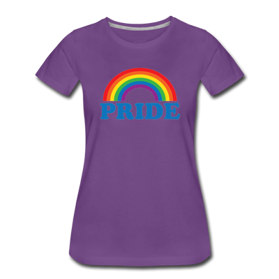 LGBTQ Pride Rainbow Women’s Premium T-Shirt - Mr.SWAGBEAST