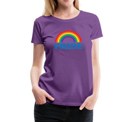 LGBTQ Pride Rainbow Women’s Premium T-Shirt - Mr.SWAGBEAST