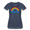 LGBTQ Pride Rainbow Women’s Premium T-Shirt - Mr.SWAGBEAST