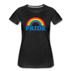 LGBTQ Pride Rainbow Women’s Premium T-Shirt - Mr.SWAGBEAST