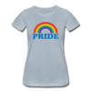 LGBTQ Pride Rainbow Women’s Premium T-Shirt - Mr.SWAGBEAST