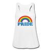 LGBTQ Pride Rainbow Women's Flowy Tank Top - Mr.SWAGBEAST