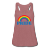 LGBTQ Pride Rainbow Women's Flowy Tank Top - Mr.SWAGBEAST