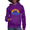 LGBTQ Pride Rainbow Women's Premium Pullover Hoodie - Mr.SWAGBEAST