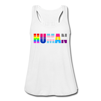 LGBTQ HUMAN Equality Women's Premium Flowy Tank Tops - Mr.SWAGBEAST